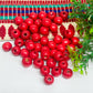 12mm Round Wooden Beads (50Pcs Pack)