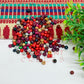 4mm Multicolor Wooden Beads- Pack of 500pcs