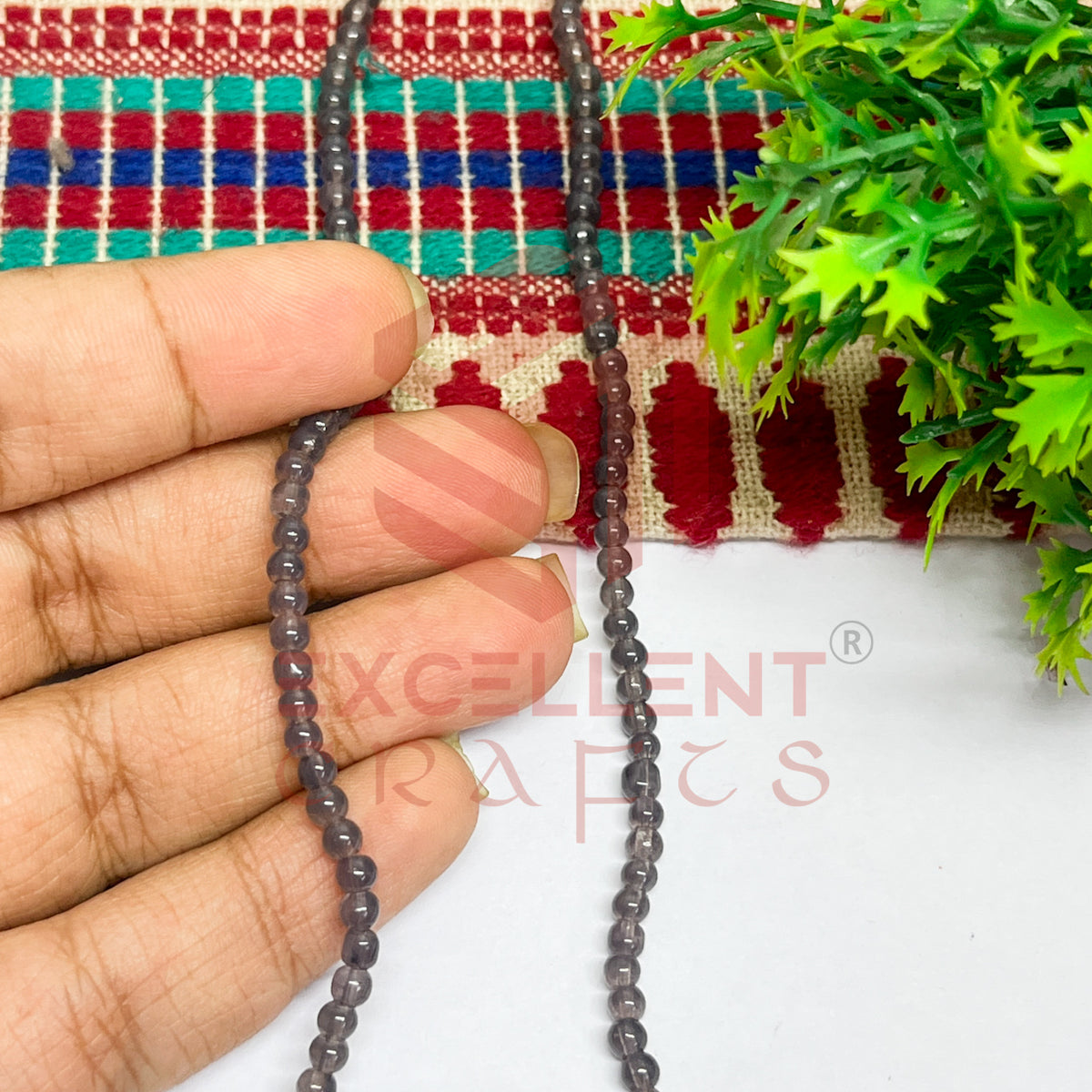 3mm Round Glass Beads (200 pcs)