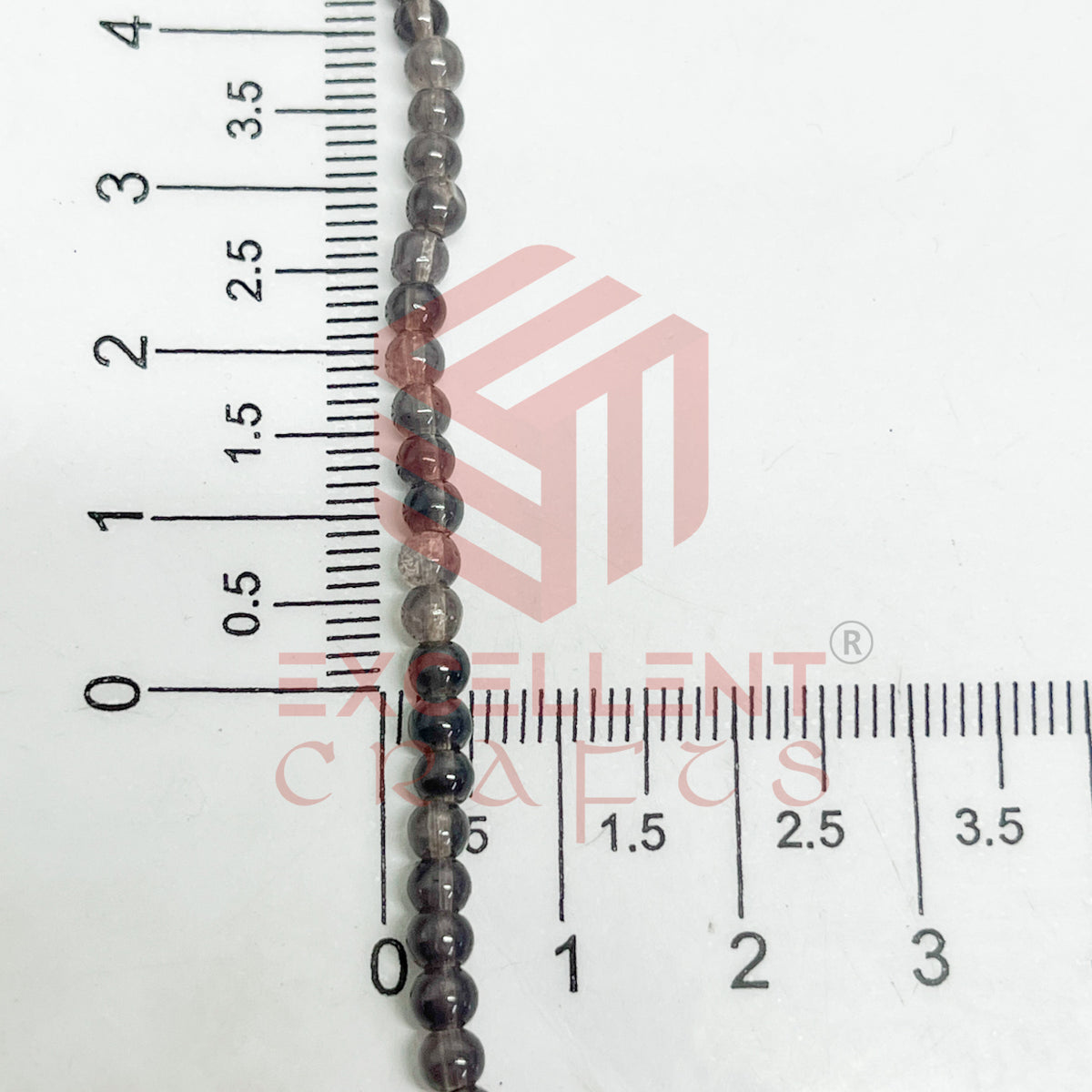 3mm Round Glass Beads (200 pcs)