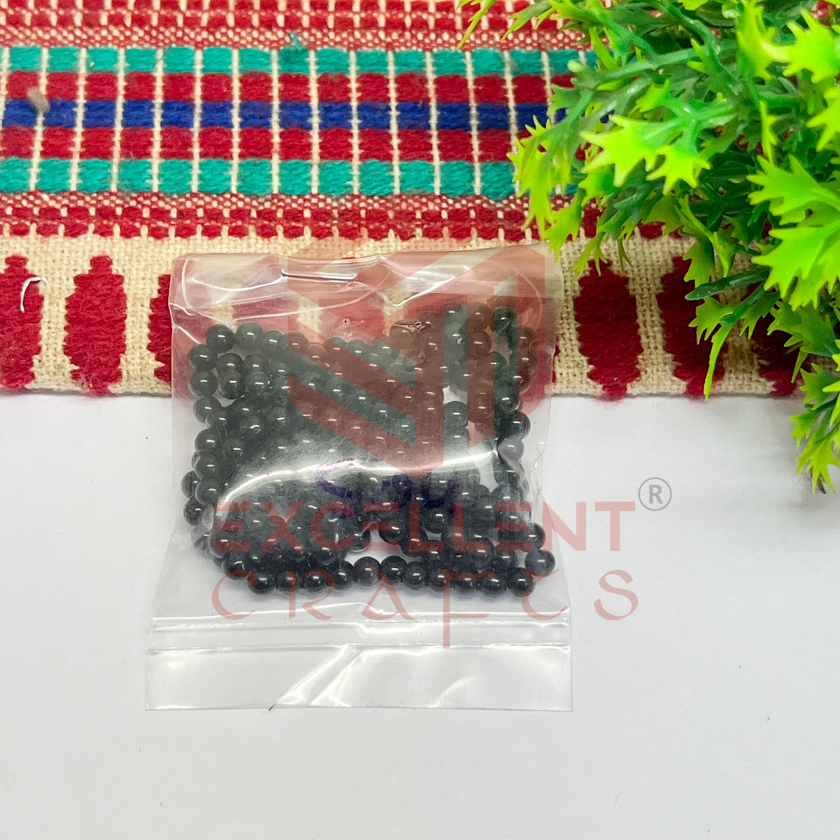 3mm Round Glass Beads (200 pcs)