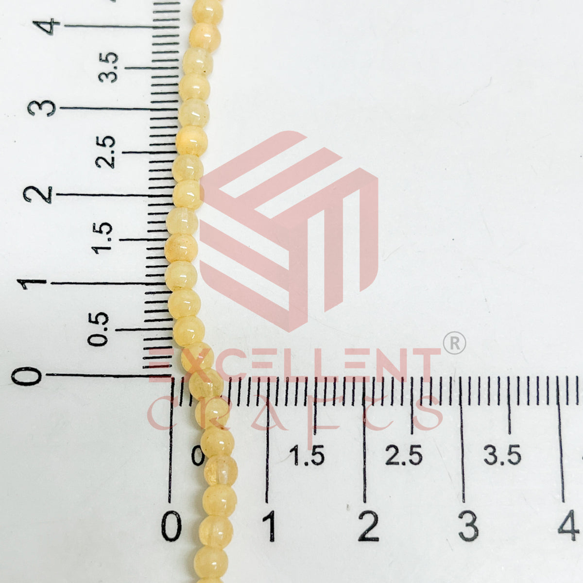 3mm Round Glass Beads (200 pcs)