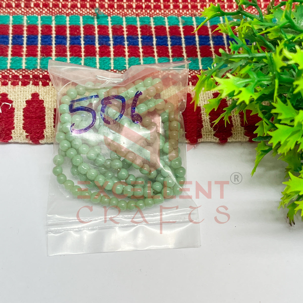 3mm Round Glass Beads (200 pcs)