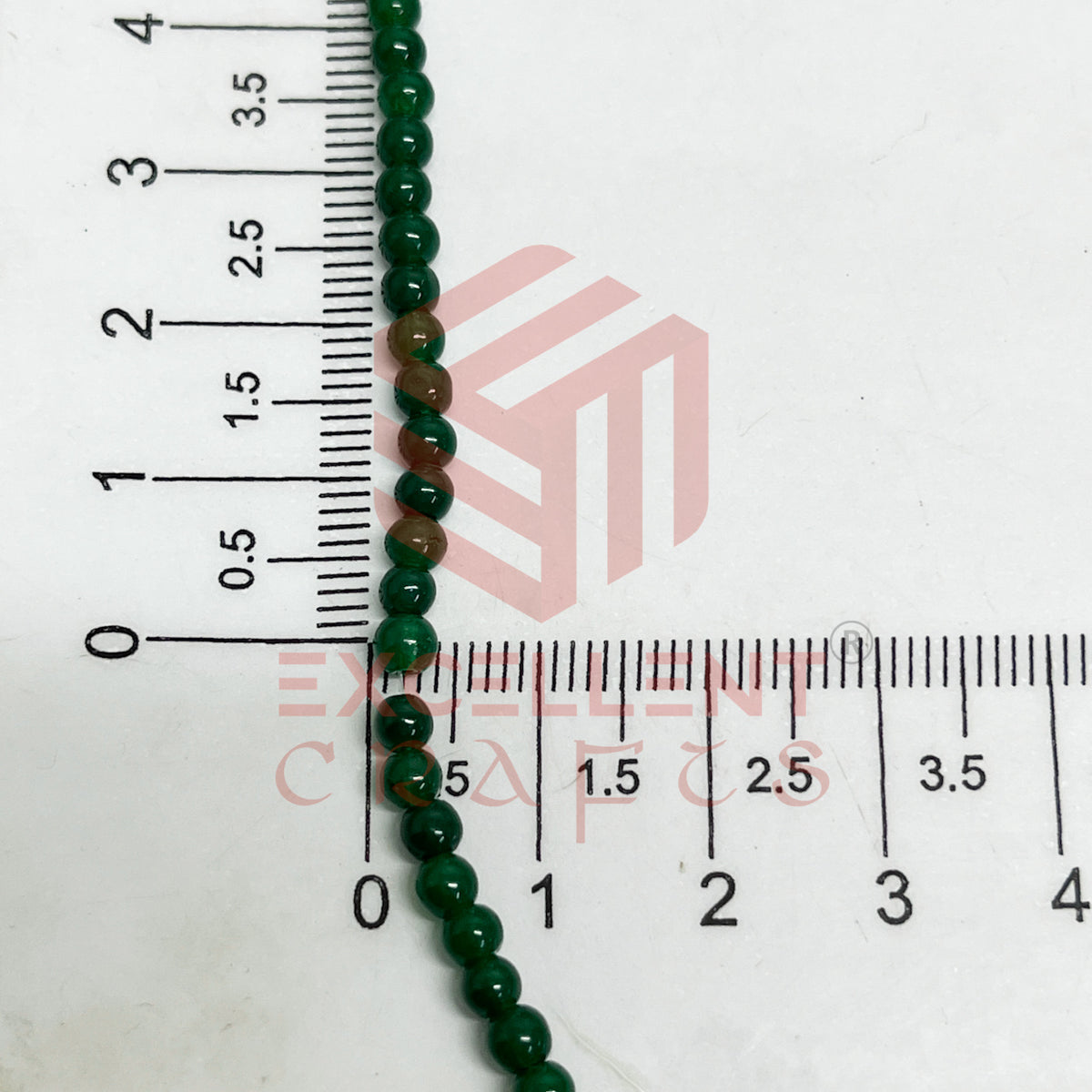 3mm Round Glass Beads (200 pcs)