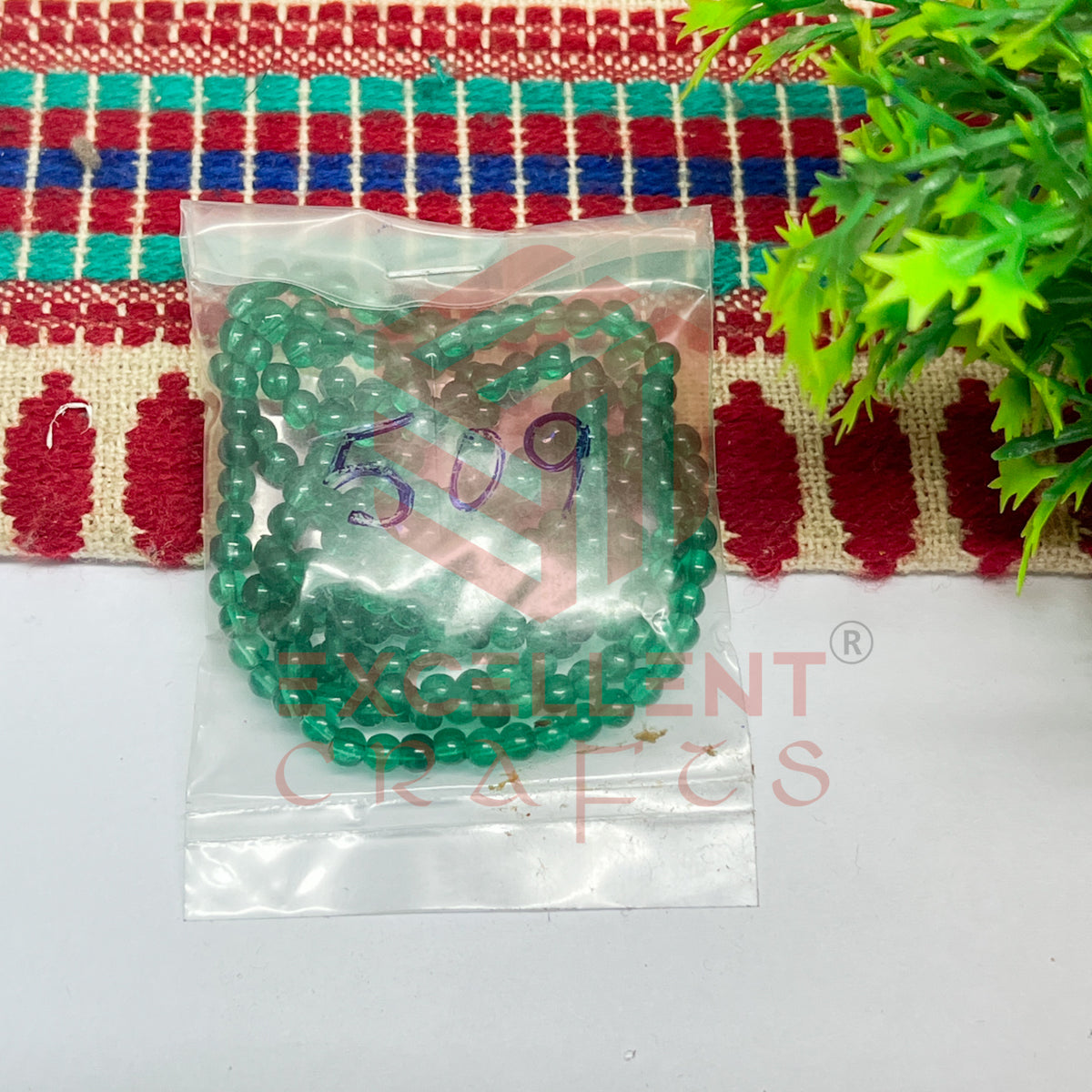 3mm Round Glass Beads (200 pcs)