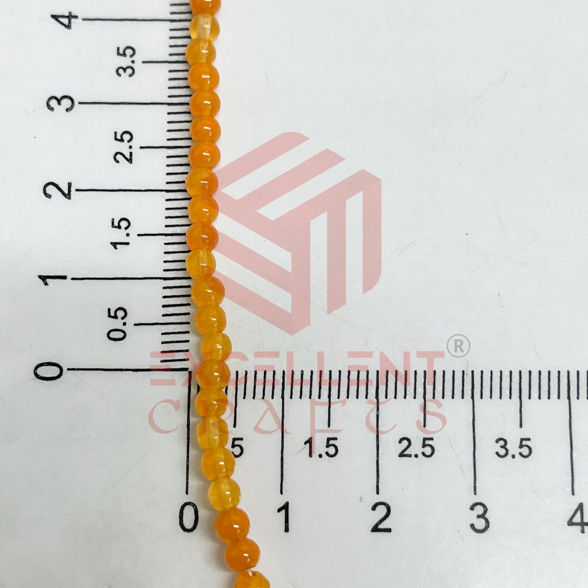 3mm Round Glass Beads (200 pcs)