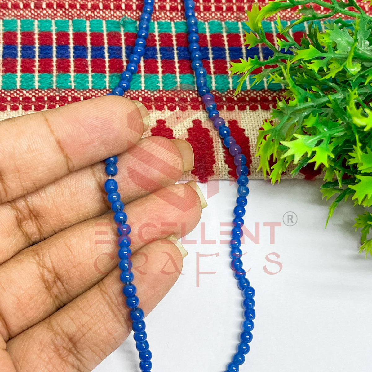 3mm Round Glass Beads (200 pcs)