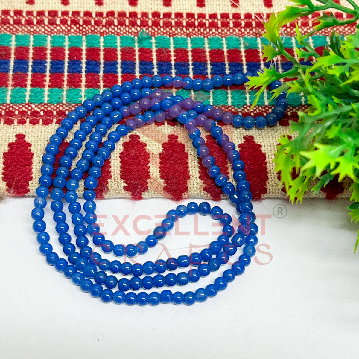 3mm Round Glass Beads (200 pcs)