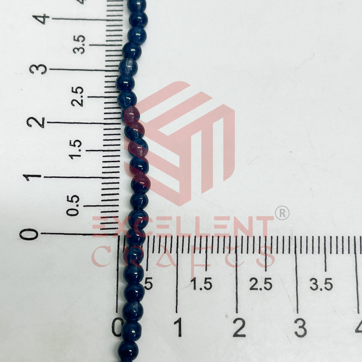 3mm Round Glass Beads (200 pcs)