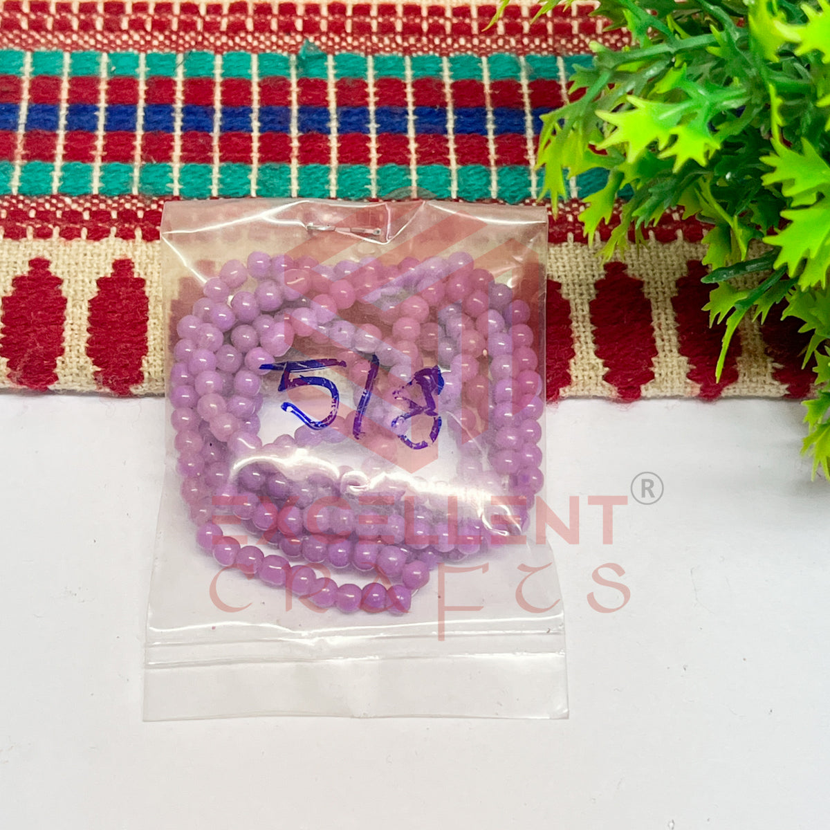 3mm Round Glass Beads (200 pcs)