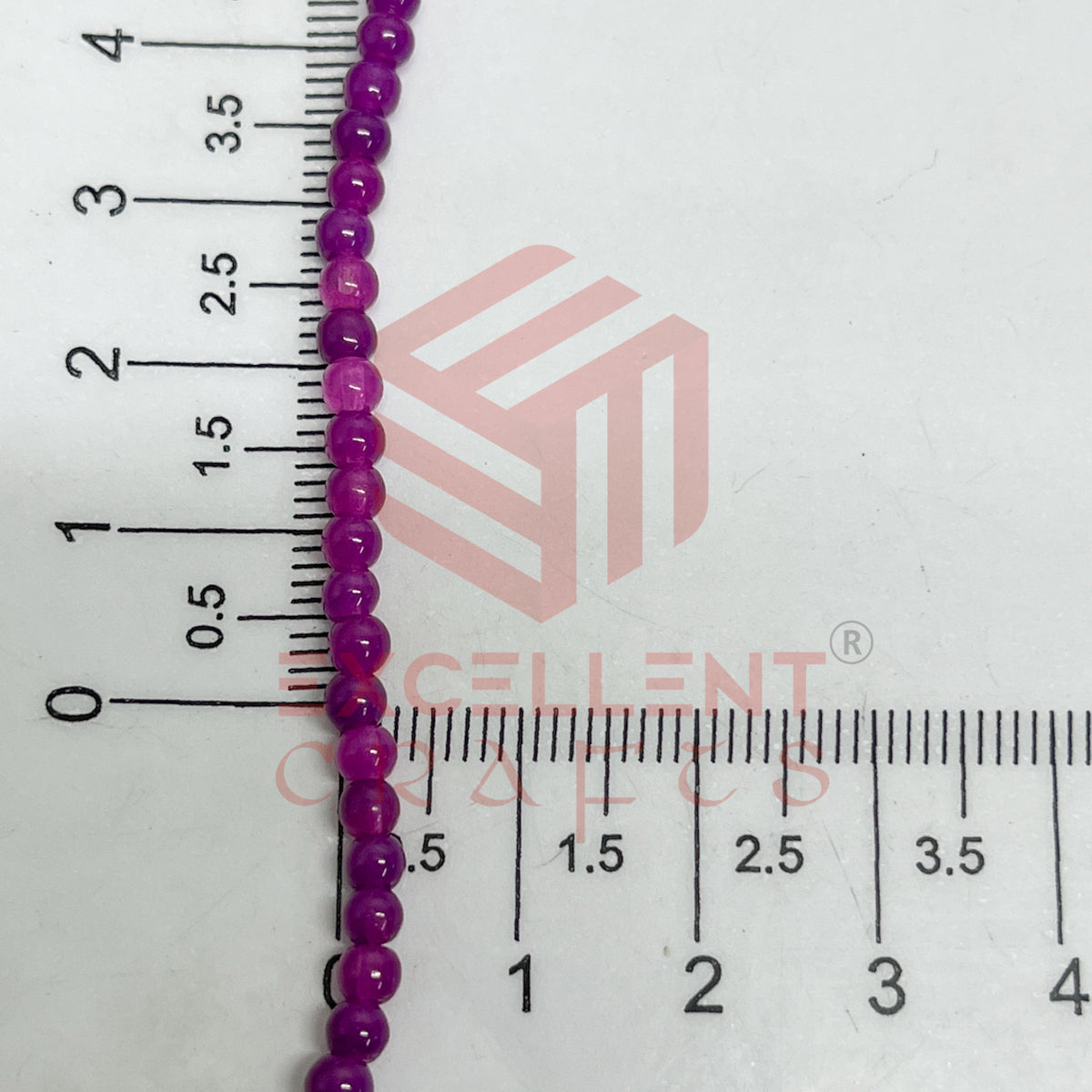 3mm Round Glass Beads (200 pcs)