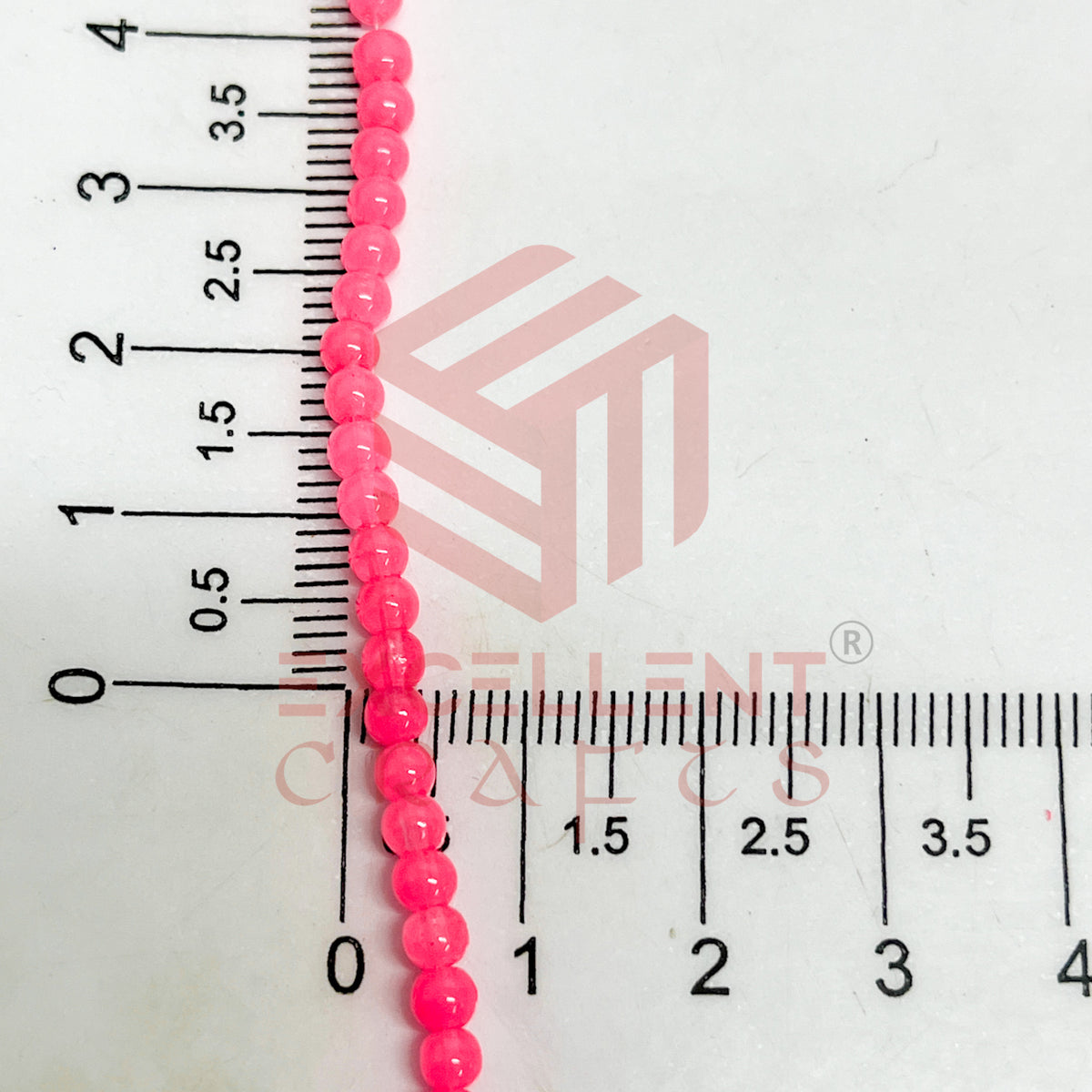 3mm Round Glass Beads (200 pcs)