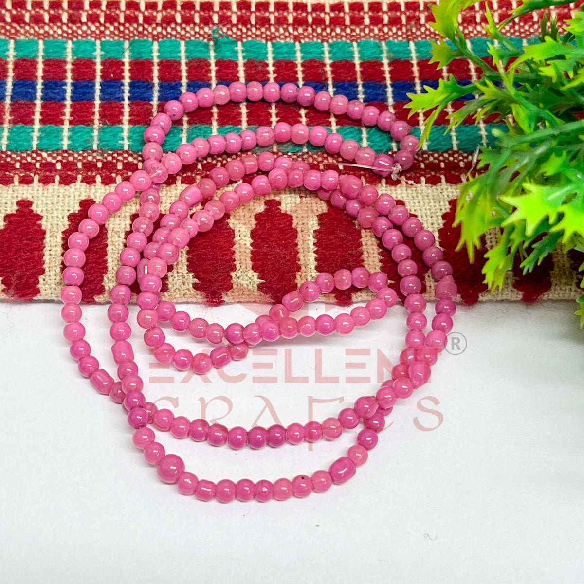 3mm Round Glass Beads (200 pcs)