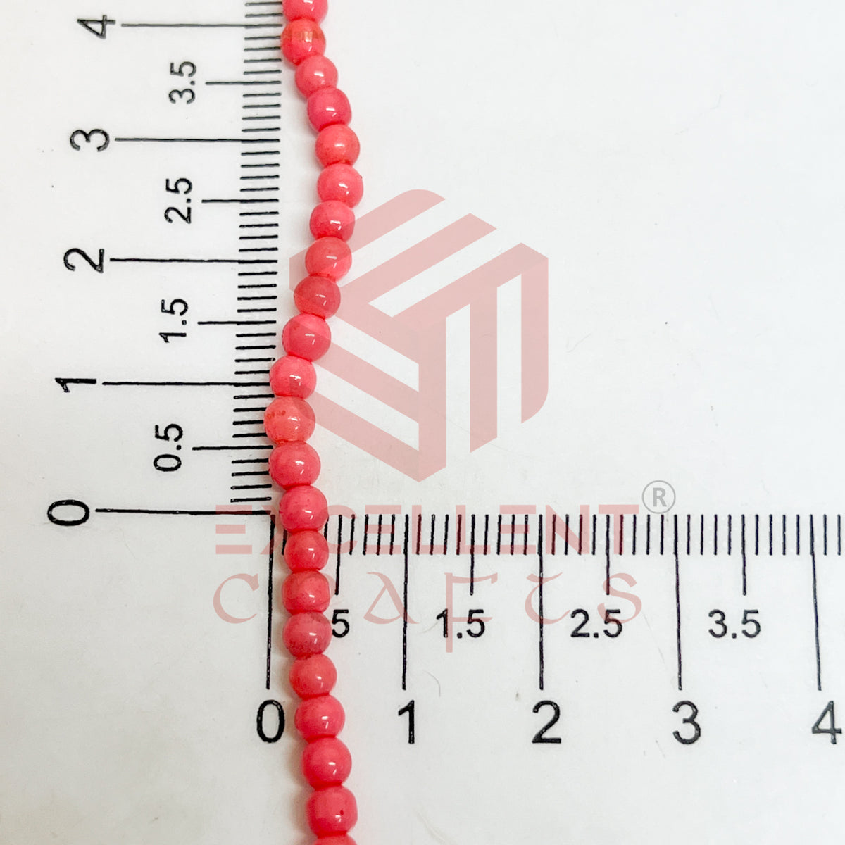 3mm Round Glass Beads (200 pcs)