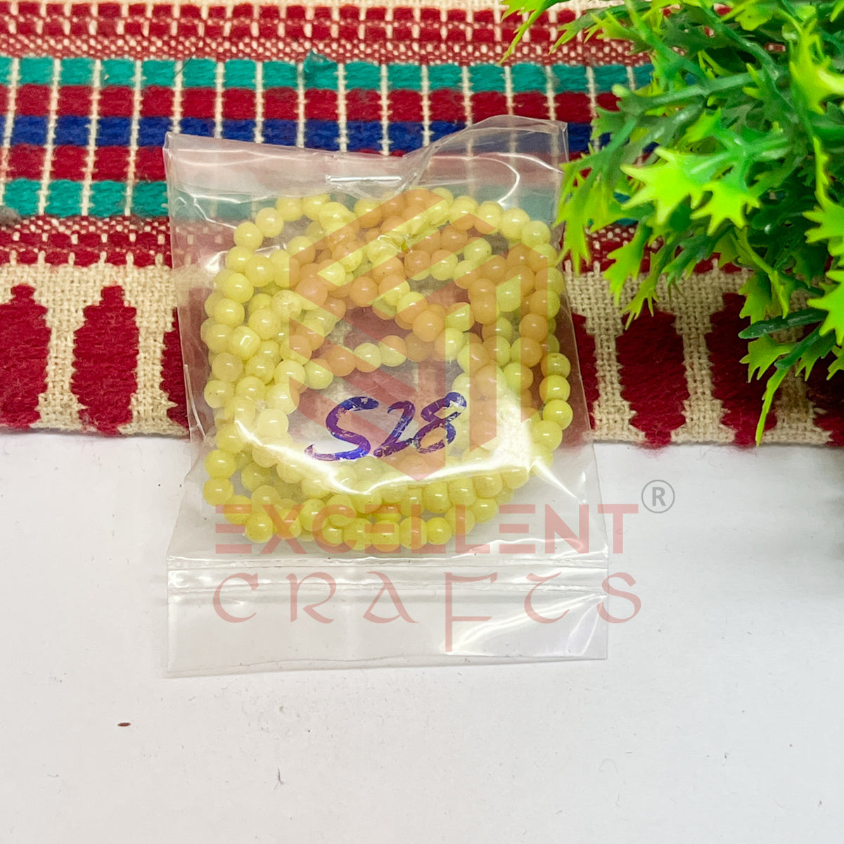 3mm Round Glass Beads (200 pcs)