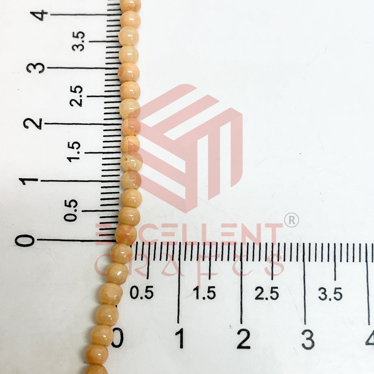 3mm Round Glass Beads (200 pcs)