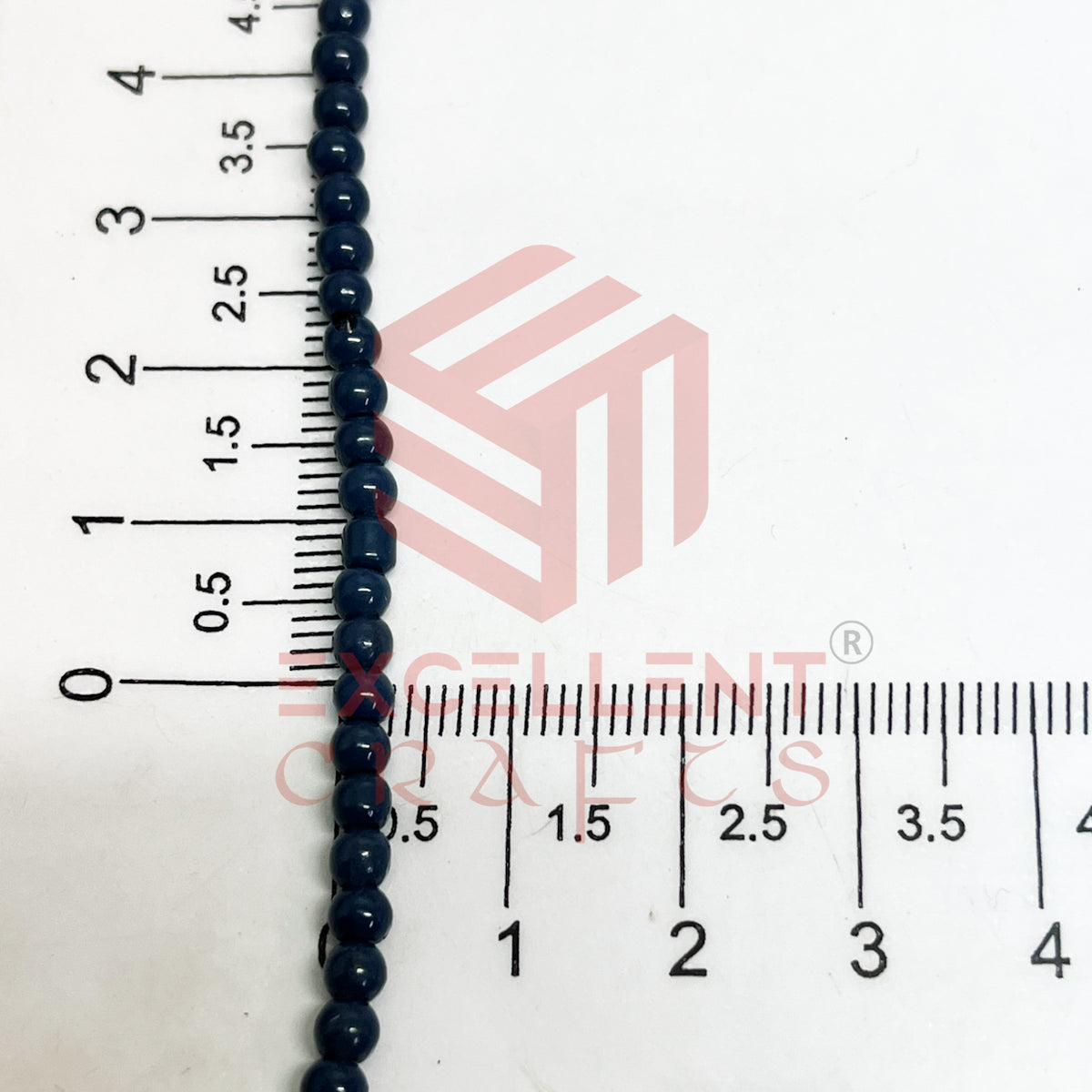 3mm Round Glass Beads (200 pcs)