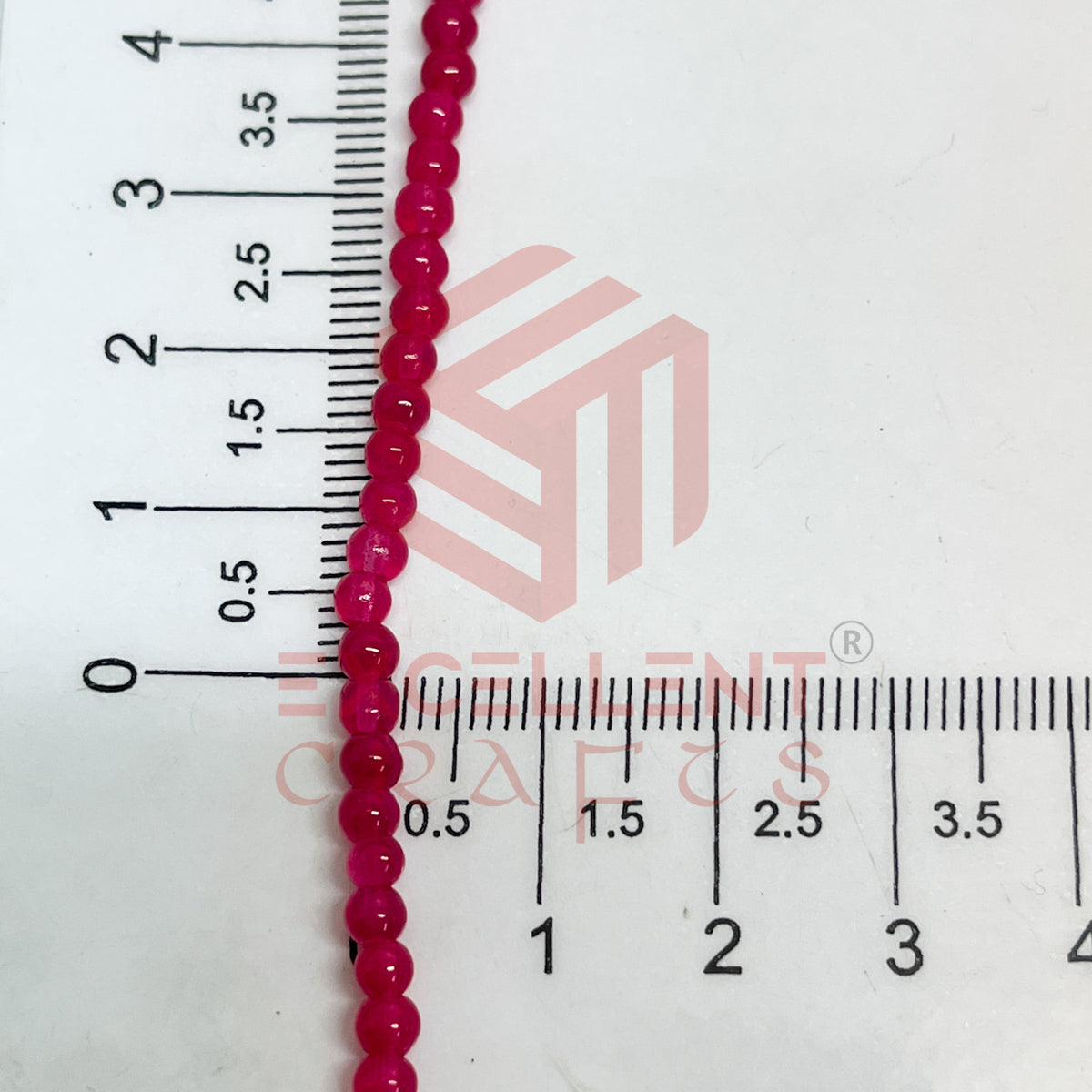 3mm Round Glass Beads (200 pcs)
