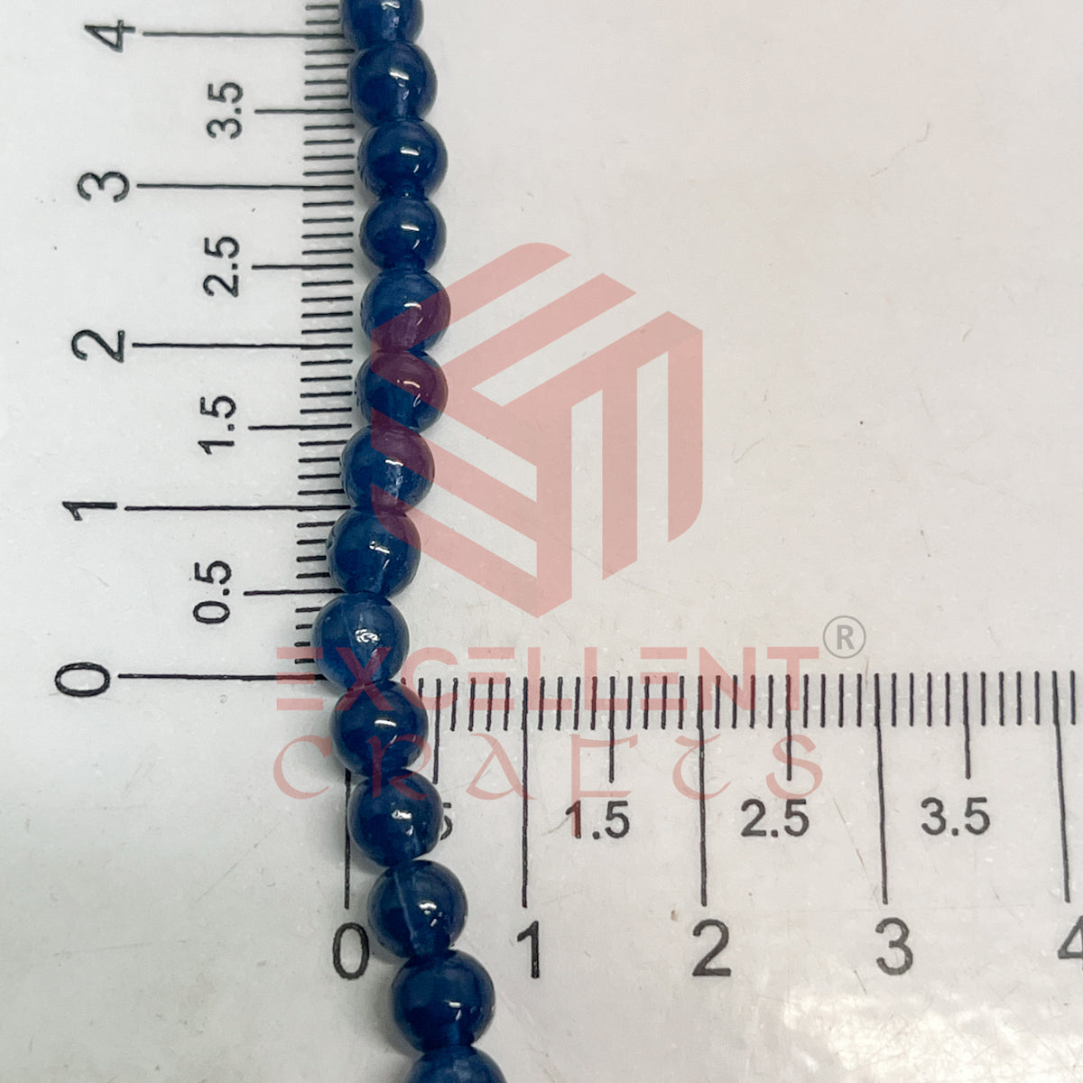 5mm Round Glass Beads (200 pcs)