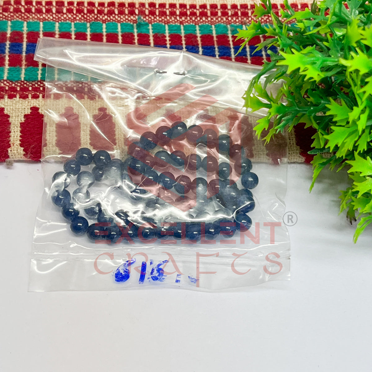 5mm Round Glass Beads (200 pcs)