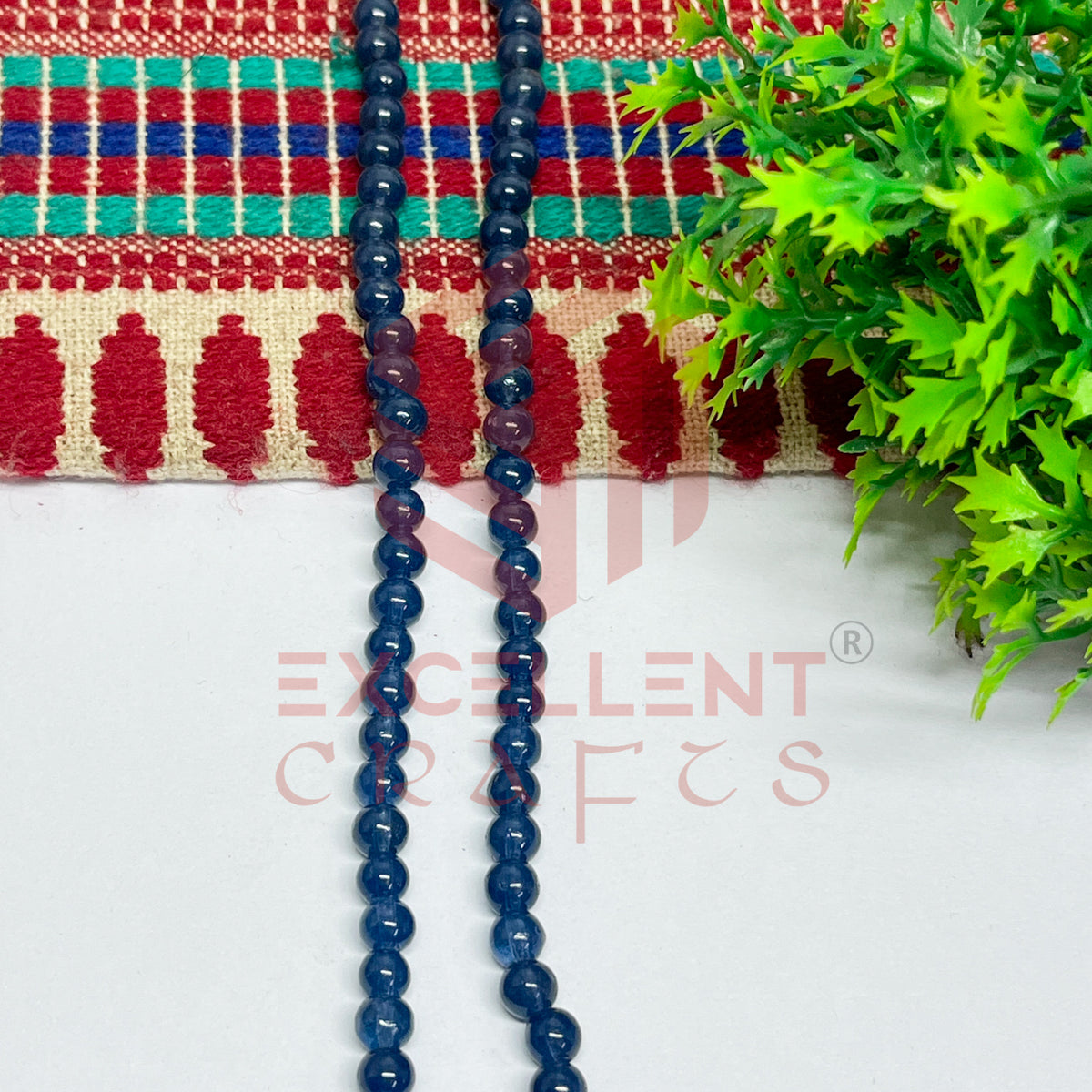 5mm Round Glass Beads (200 pcs)