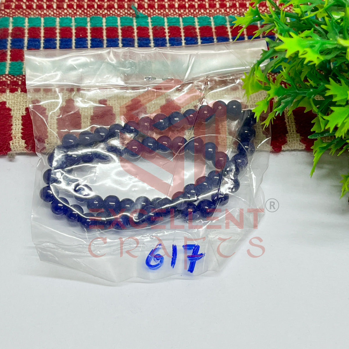 5mm Round Glass Beads (200 pcs)