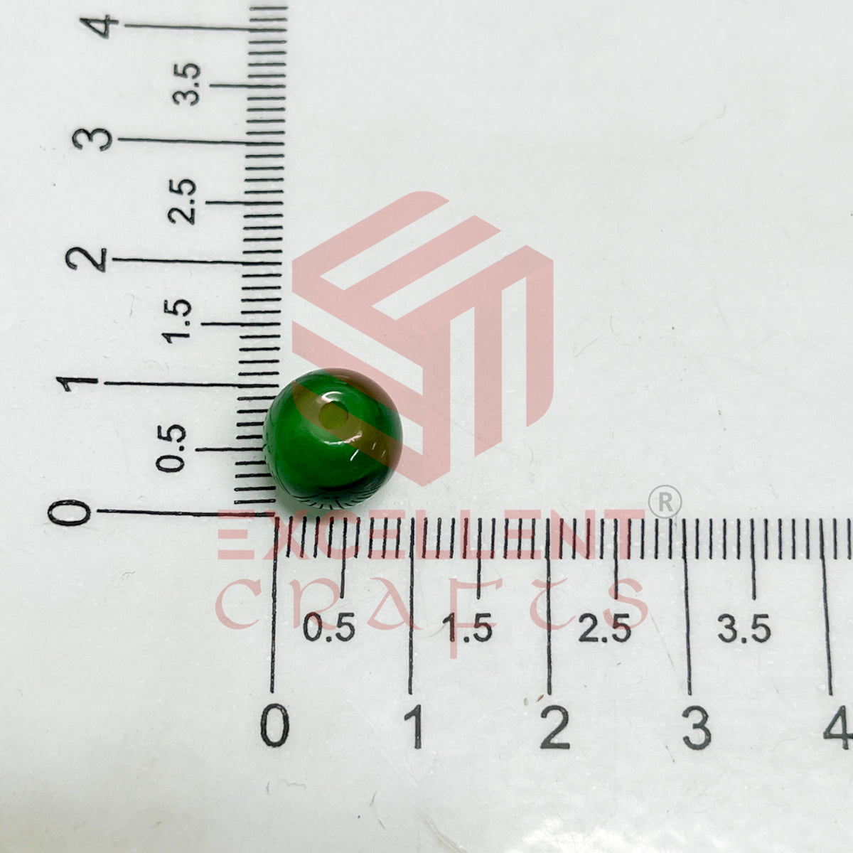 10mm Round Glass Beads (50 pcs)