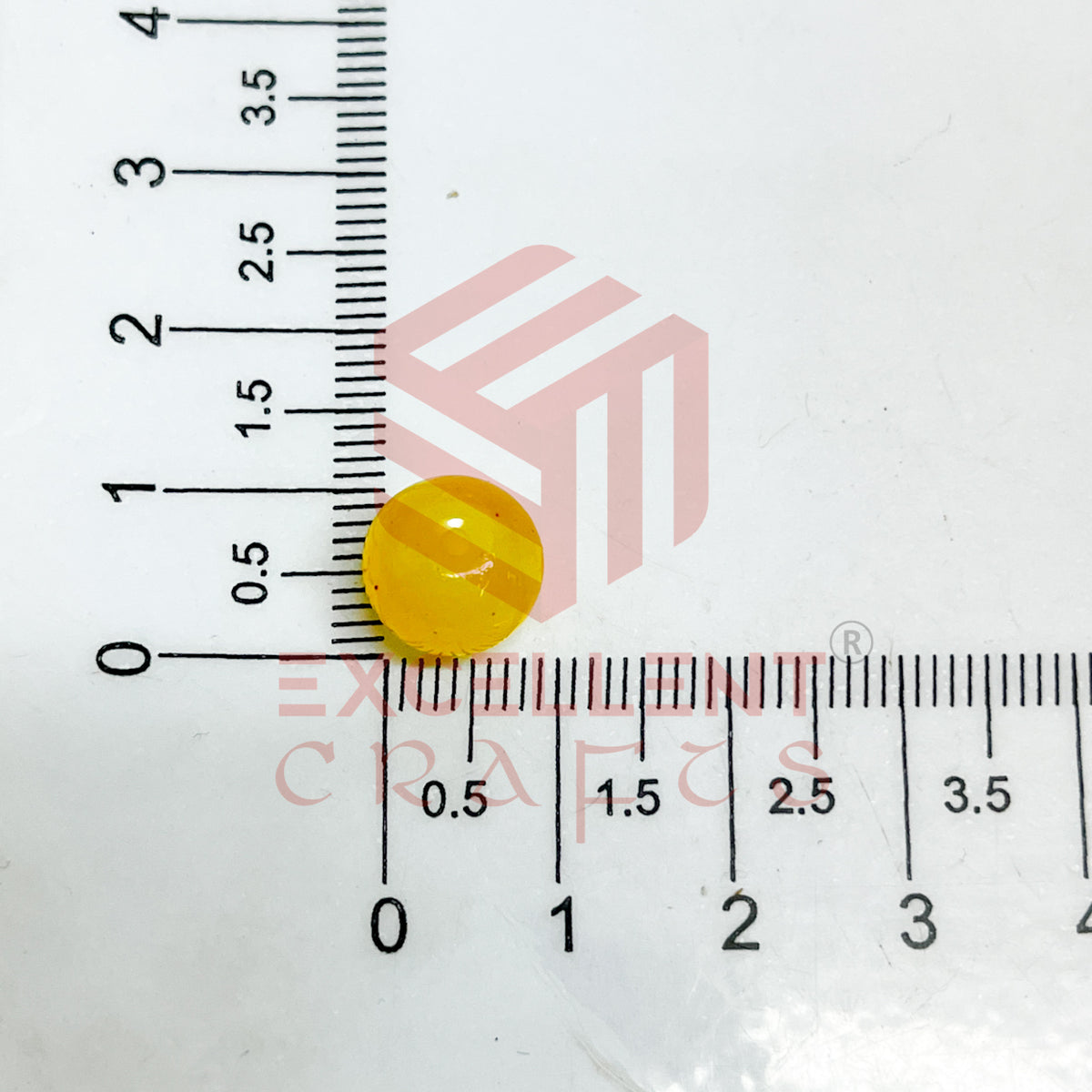 10mm Round Glass Beads (50 pcs)