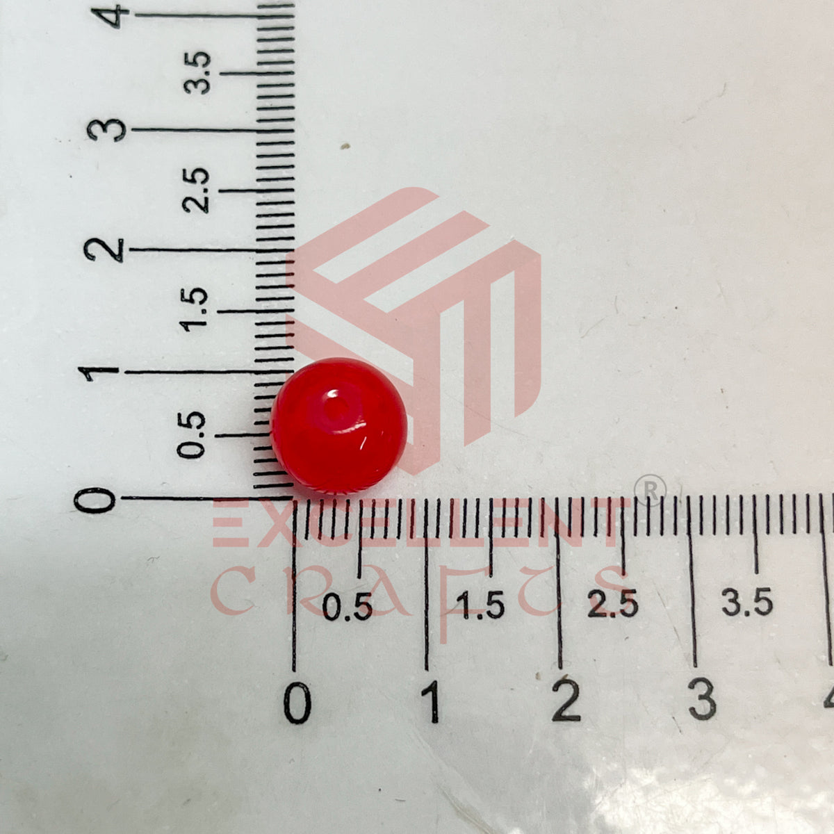 10mm Round Glass Beads (50 pcs)