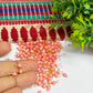 3mm Round Baby Pink Color Pearl Loreal Charms for making Jewellery - (Pack of 10g - 200-250Pcs)