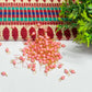 3mm Round Baby Pink Color Pearl Loreal Charms for making Jewellery - (Pack of 10g - 200-250Pcs)