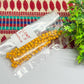 3mm Round Sunset Yellow Color Pearl Loreal Charms for making Jewellery - (Pack of 10g - 200-250Pcs)