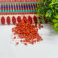3mm Round Cherry Red Color Pearl Loreal Charms for making Jewellery - (Pack of 10g - 200-250Pcs)