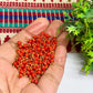 3mm Round Cherry Red Color Pearl Loreal Charms for making Jewellery - (Pack of 10g - 200-250Pcs)