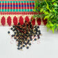 3mm Round Black Color Pearl Loreal Charms for making Jewellery - (Pack of 10g - 200-250Pcs)