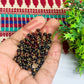 3mm Round Black Color Pearl Loreal Charms for making Jewellery - (Pack of 10g - 200-250Pcs)