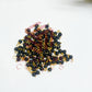3mm Round Black Color Pearl Loreal Charms for making Jewellery - (Pack of 10g - 200-250Pcs)