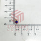3mm Round Royal Blue Color Pearl Loreal Charms for making Jewellery - (Pack of 10g - 200-250Pcs)