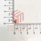 3mm Round Orange Color Pearl Loreal Charms for making Jewellery - (Pack of 10g - 200-250Pcs)