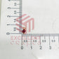 3mm Round Maroon Color Pearl Loreal Charms for making Jewellery - (Pack of 10g - 200-250Pcs)