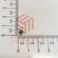 3mm Round Forest Green Color Pearl Loreal Charms for making Jewellery - (Pack of 10g - 200-250Pcs)