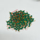 3mm Round Forest Green Color Pearl Loreal Charms for making Jewellery - (Pack of 10g - 200-250Pcs)