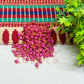 3mm Round Rani Pink Color Pearl Loreal Charms for making Jewellery - (Pack of 10g - 200-250Pcs)