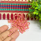 3mm Round Candy Pink Color Pearl Loreal Charms for making Jewellery - (Pack of 10g - 200-250Pcs)