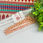 3mm Round Skin Color Pearl Loreal Charms for making Jewellery - (Pack of 10g - 200-250Pcs)