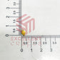 3mm Round Lemon Yellow Color Pearl Loreal Charms for making Jewellery - (Pack of 10g - 200-250Pcs)