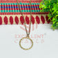 Round Pendant with Chain