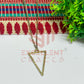 Triangle Pendant with Chain