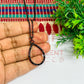 Teardrop Textured Pendant with Chain