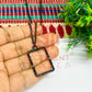 Rectangle Pendant with Chain
